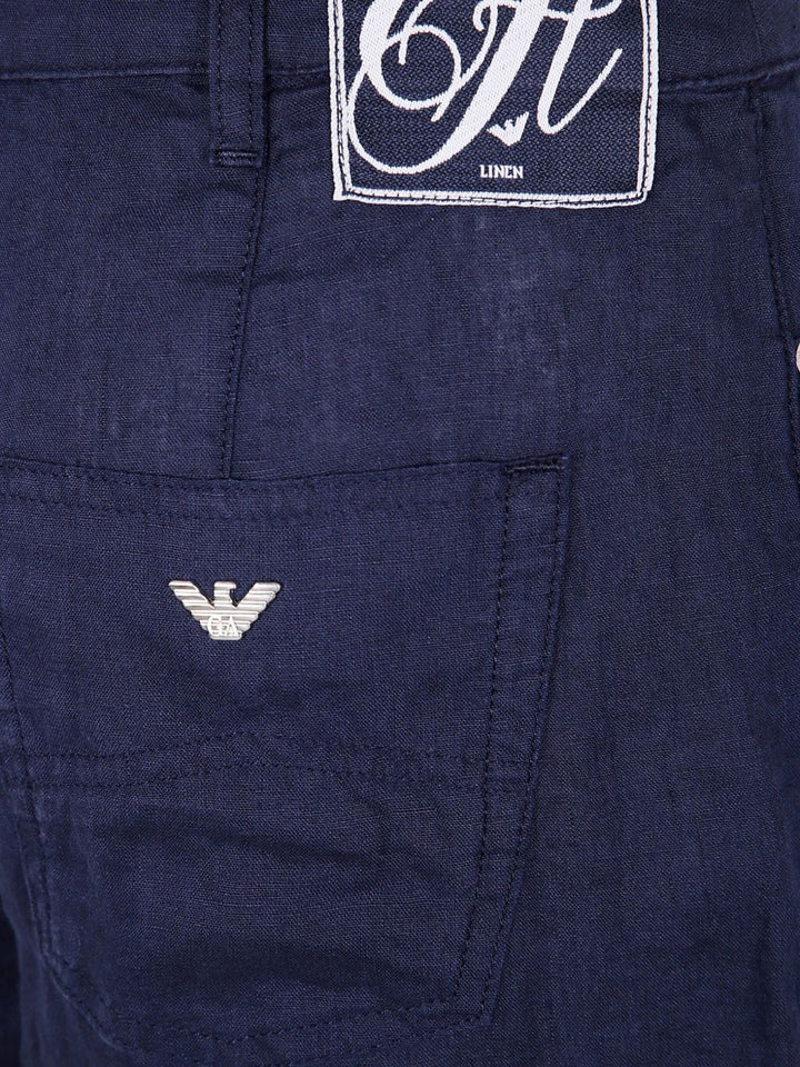 Emporio Armani Trousers - Blu e verdi | 6342fb1671e1e444632545b88f685acb2caa5ff6