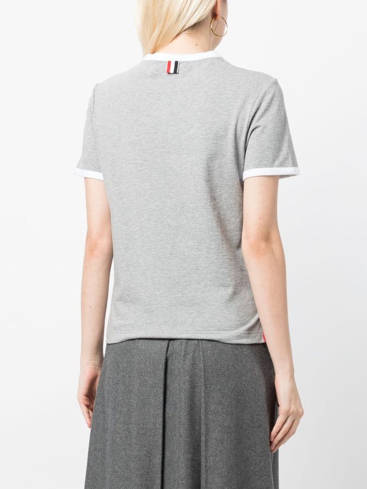 Thom Browne T-shirts and Polos - Blacks and greys | c521a9613c2ce80054de97e408c063bcb22b1a5d