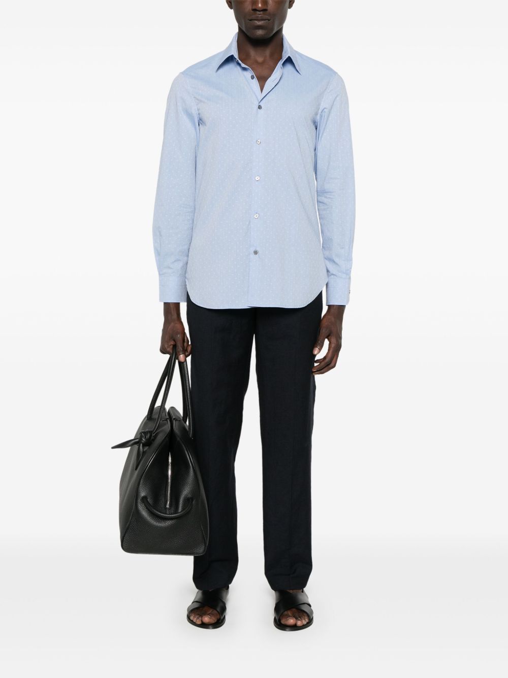 Emporio Armani Shirts - Blue and green | b1c8ee565cbf5884aac8741926239b74dc359dea