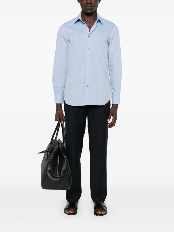 Emporio Armani Shirts - Blue and green | b1c8ee565cbf5884aac8741926239b74dc359dea
