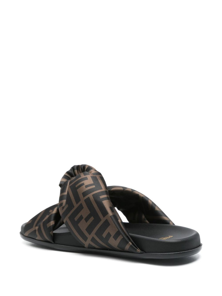 Fendi Sandals - Marrone | 4335e28ab1ae4ddb1646248c44ff409714953236