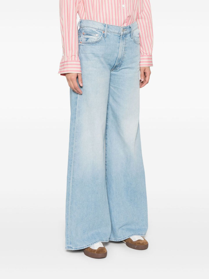 Mother Jeans - Blue and green | 84899792cd4722ff7eed47f275210ec5aea79d27