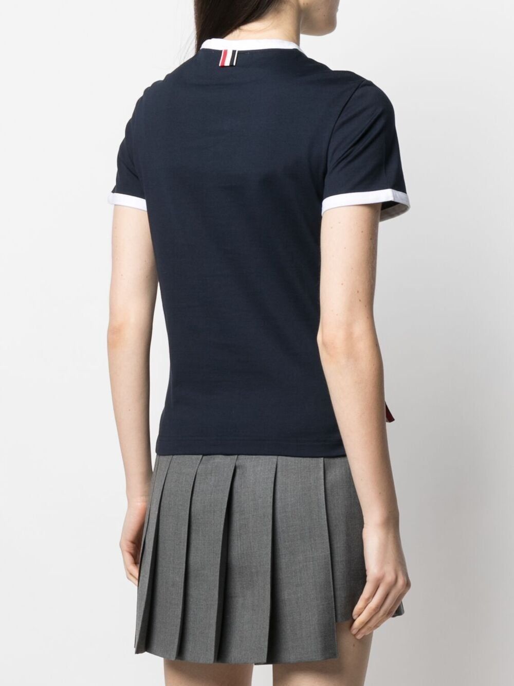Thom Browne T-shirts and Polos - Blue and green | f3fa829385425de098bc4b0fe125000608b7ad1a