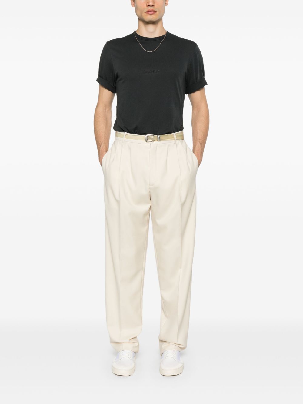 Saint Laurent T-shirts and Polos - Blacks and greys | ea8fc09e20e24b12c8ecbdf425bd073909d62695