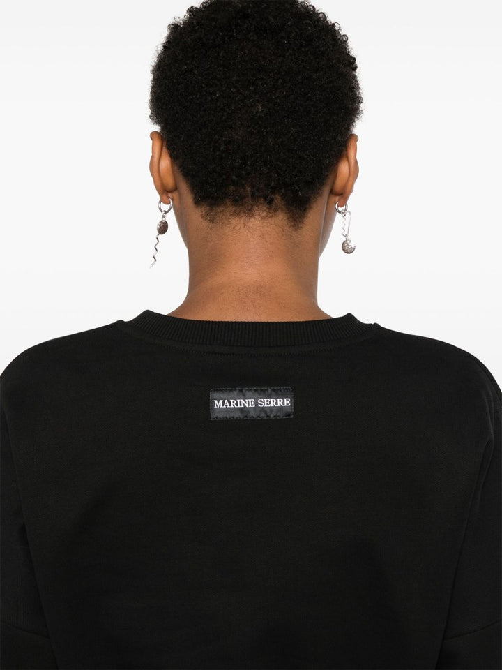 Marine Serre Sweaters - Blacks and greys | 53285782a6ae200fa918affa73763fc61d8624fc