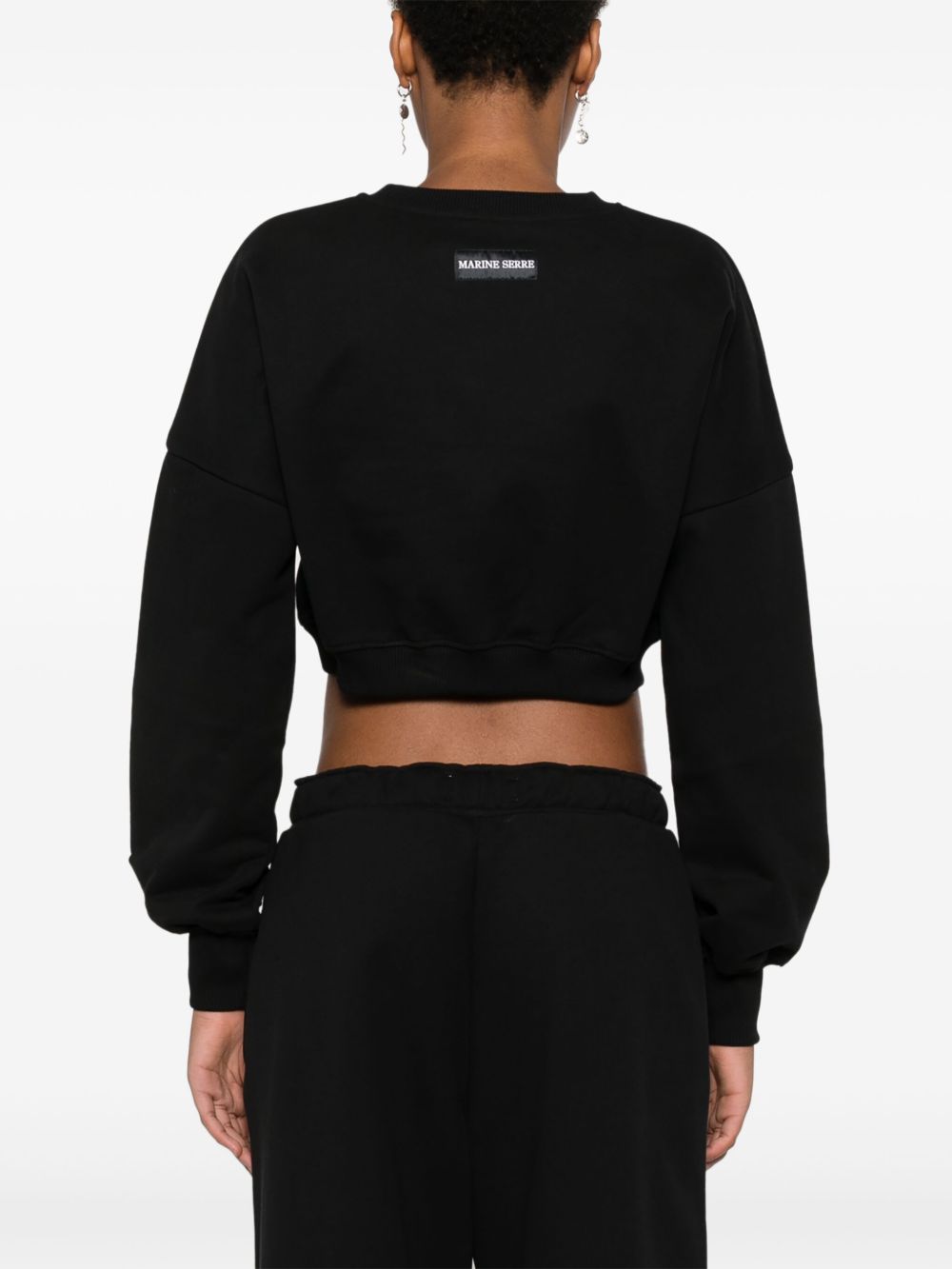 Marine Serre Sweaters - Blacks and greys | b06142fe158842336afdaa13a017d80aed18be50
