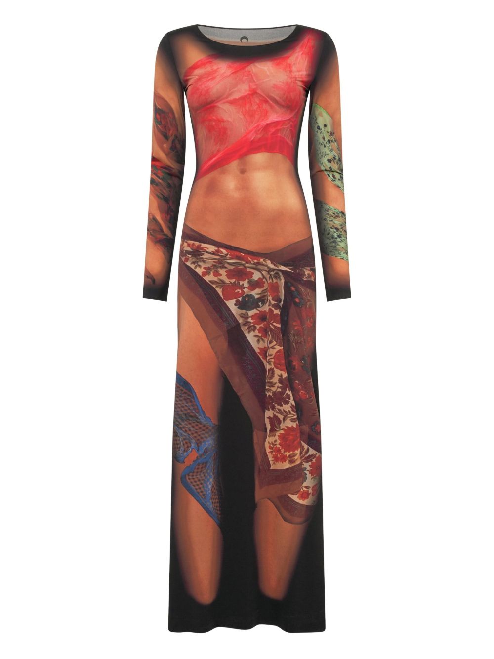 Marine Serre Dresses - Light and natural | 4d54cafd159678ccbb9032c98e7186e01477d9b6