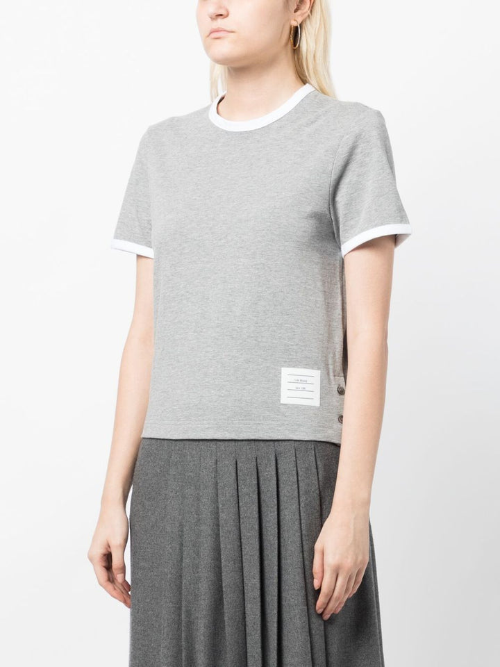 Thom Browne T-shirts and Polos - Blacks and greys | fb0610638bcf0a1446ddb266049b03cd40511ffd
