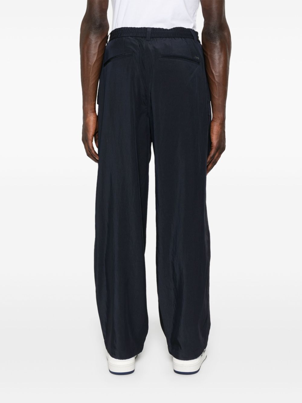 Emporio Armani Exclusive Trousers - Blue and green | 55d9fd6a17a46699ec3540a9341a9d93ecb1ca2e