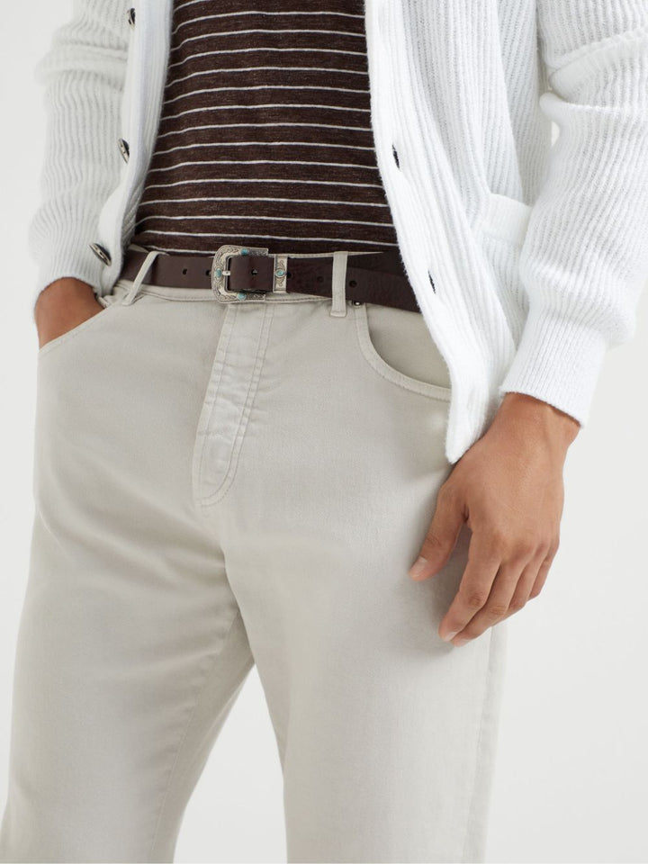 Brunello Cucinelli Trousers - Blacks and greys | 1ea3e02b9476337c0348819c4001d3a063274ab9