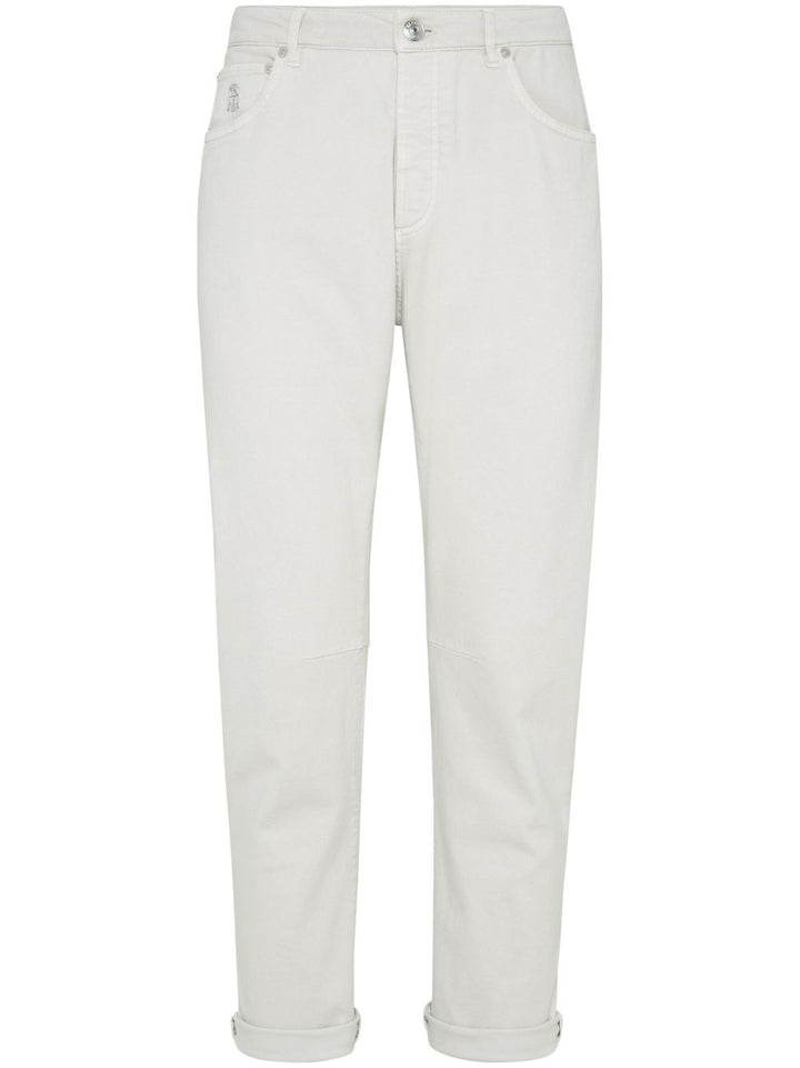 Brunello Cucinelli Trousers - Blacks and greys | 55d1da8a450e294975a266621488f5eff116b7cf
