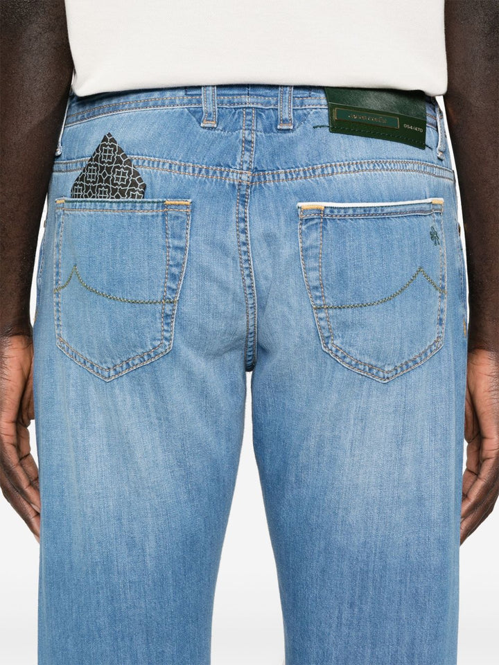 Jacob Cohen Jeans - Blue and green | 1060ed052657ca74539751c431f252d804bfcc2c