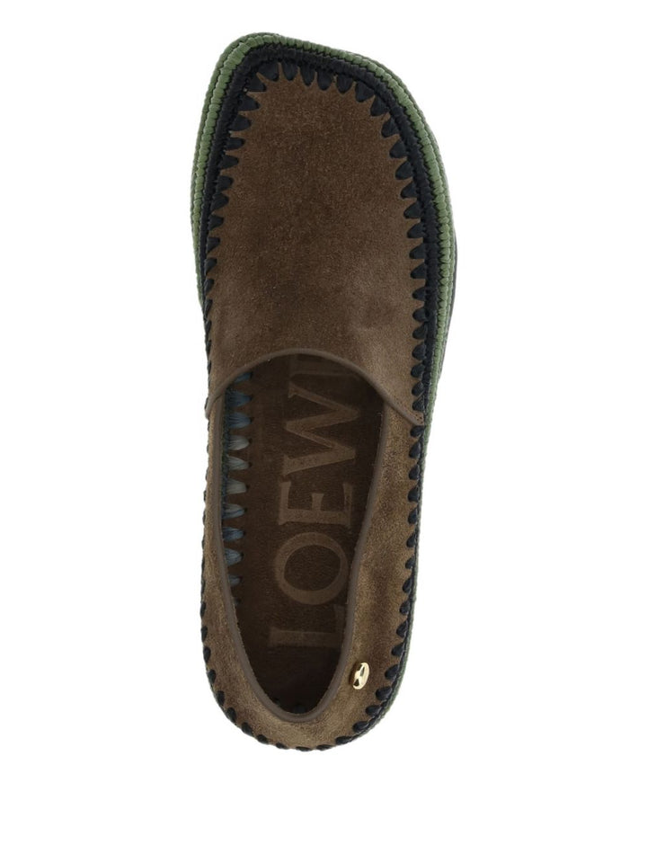 Loewe Paula'S Ibiza Flat shoes - Marrone | 80844cbfd222f5d165952ac6ddcdab2c103d64f5