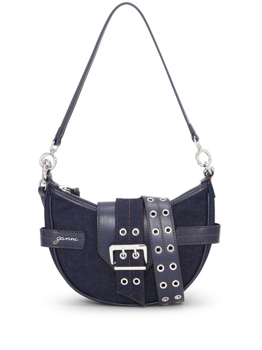 Bucky Small Denim Crossbody Bag