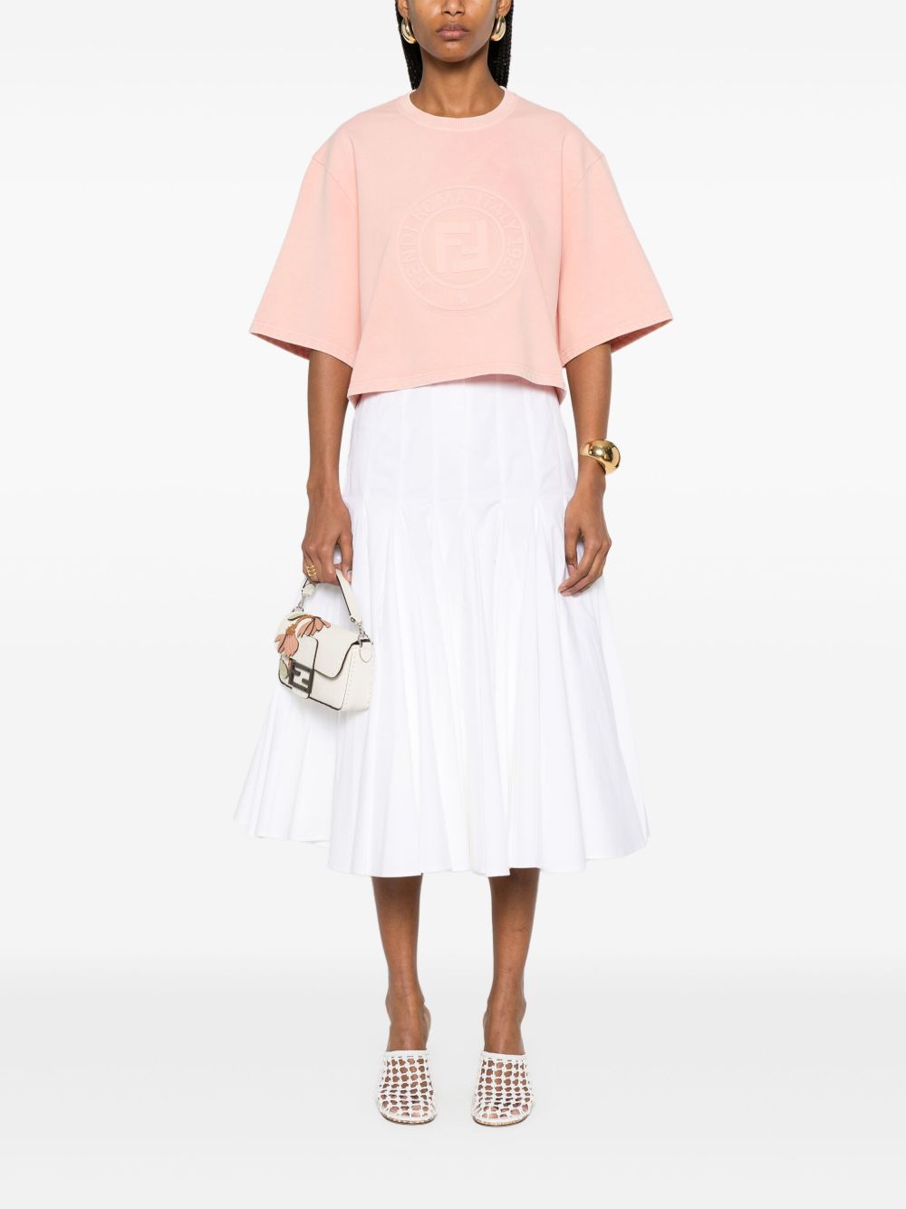 Fendi T-shirts and Polos - Light and natural | f4c7f5140e781c7df7a2a9c321dfc4bfabe282ed