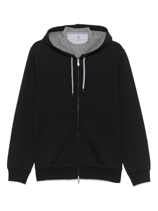 Cotton Zipepd Hoodie