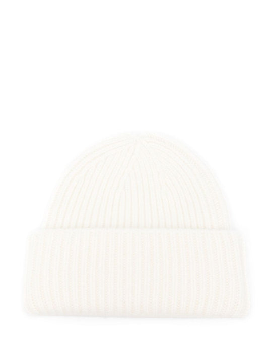 Cashmere Ribbed Beanie
