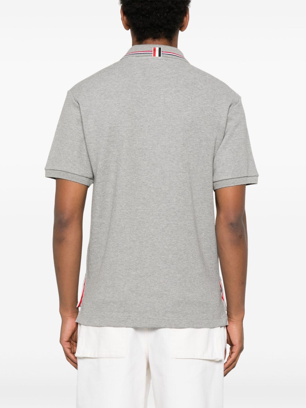 Thom Browne T-shirts and Polos - Blacks and greys | 29af144dfeb4c65e157c270b1a127a42a111e970