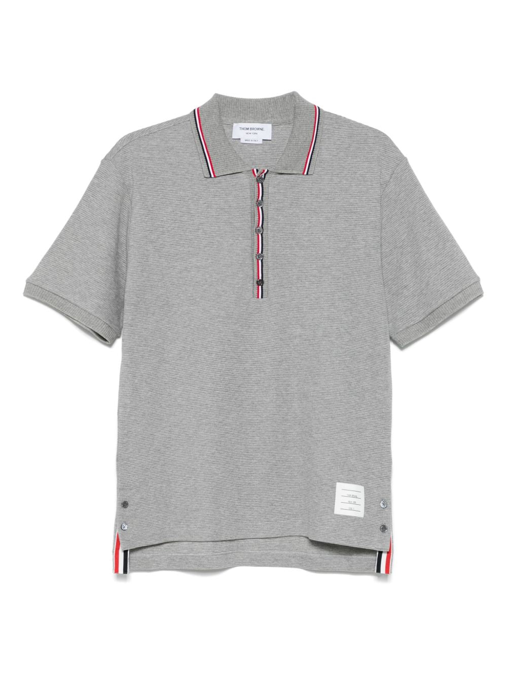 Thom Browne T-shirts and Polos - Blacks and greys | 5be213ba29a02b74ca1b06127039aff115b7e0a0