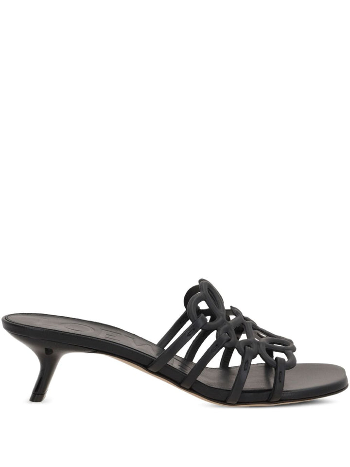 Loewe Paula'S Ibiza Sandals - Blacks and greys | d1e6e16eb41e4dc2eff798e2d8c49fdb716fd5ba