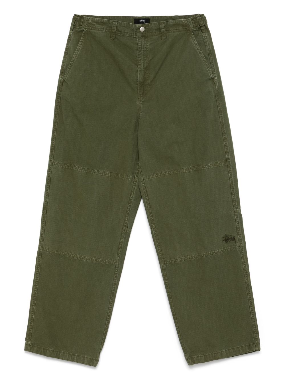 Stussy Trousers - Blue and green | 419716cfb1017488ee57c4ecdb43faaa575fcc99