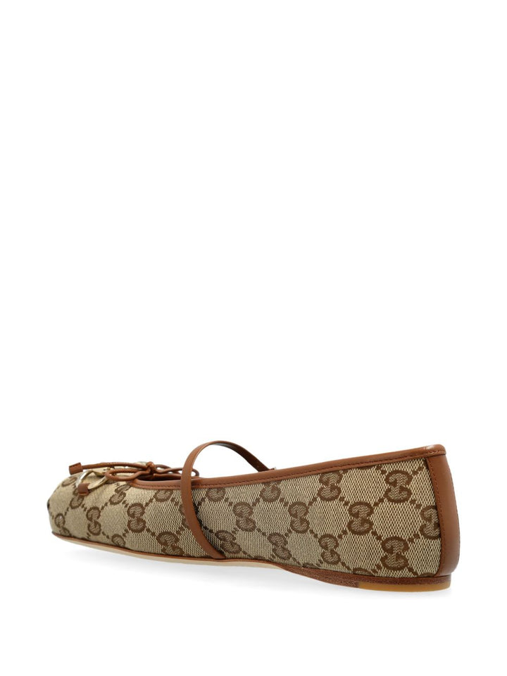 Gucci Flat shoes - Marrone | 22ef2d53c154fd00ad188e427b45cc976ac4576a