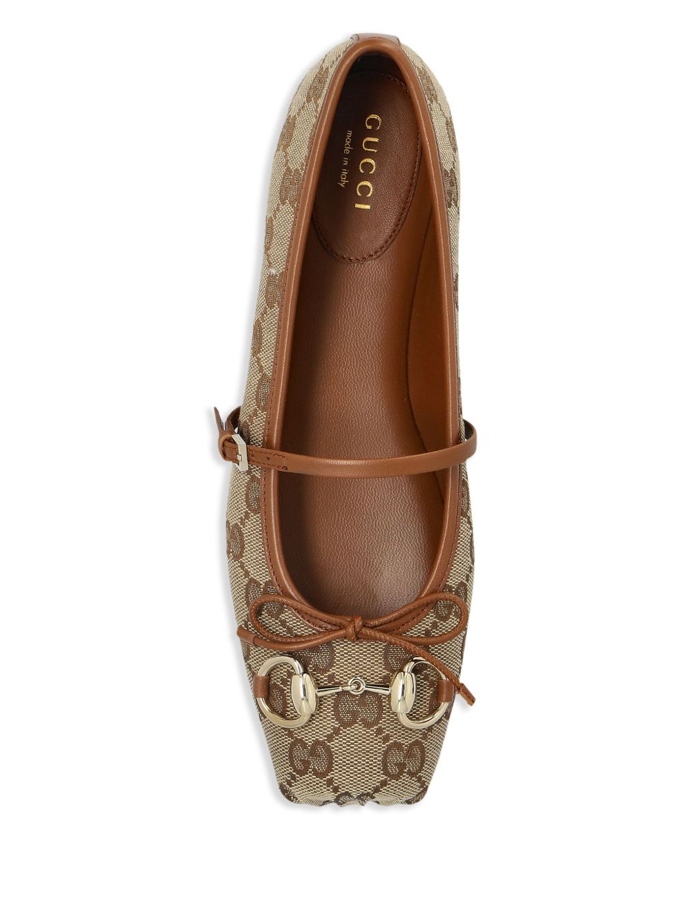 Gucci Flat shoes - Marrone | 2aeffbf8b8f16bb13429578c18bbf12b840c308c