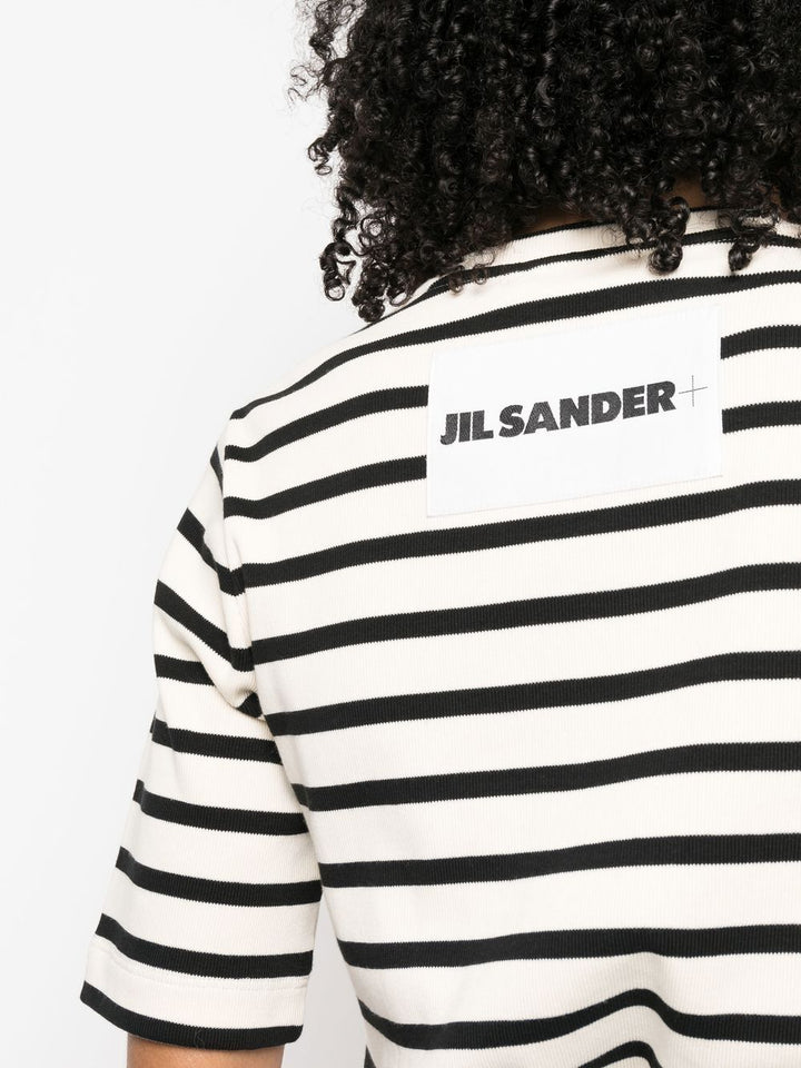 Jil Sander Plus T-shirts and Polos - Light and natural | 112ef39349127be44b3be8e0768ebfe0f448f607
