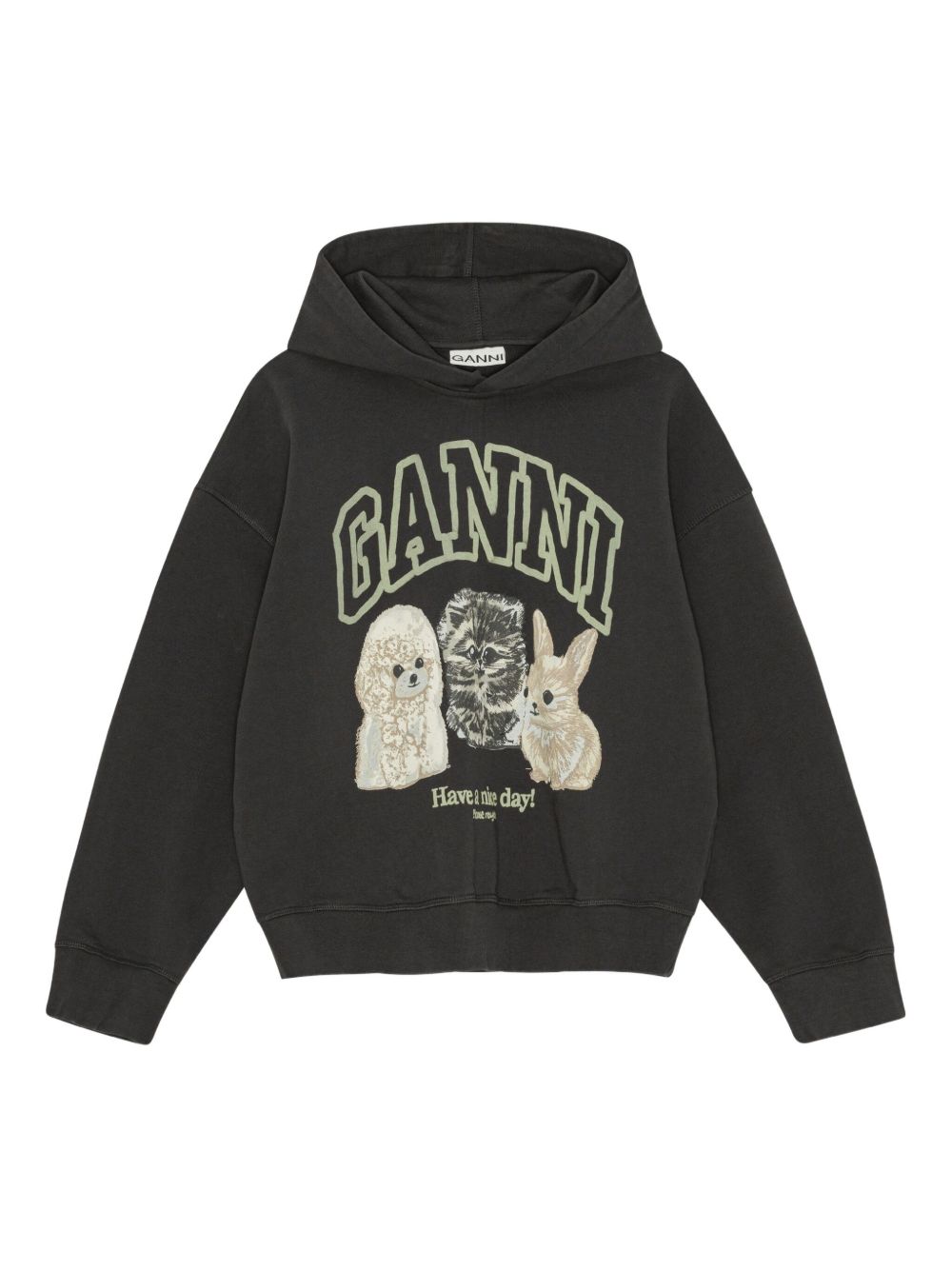 Ganni Sweaters - Blacks and greys | 3a4d29eed27f68c706df3bd74da25cab7989f864