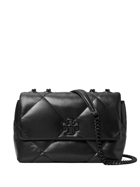 Kira Diamond Leather Shoulder Bag