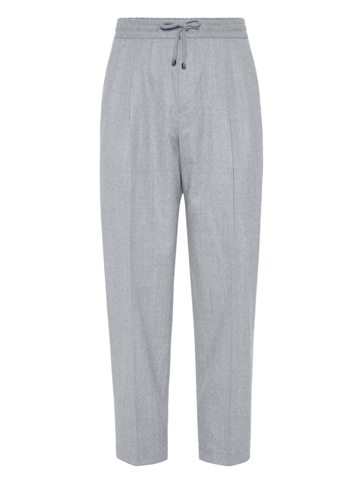 Brunello Cucinelli Trousers - Blacks and greys | 7954d8c43390b4fa6bcccf60bc7918de5ae7f4d8