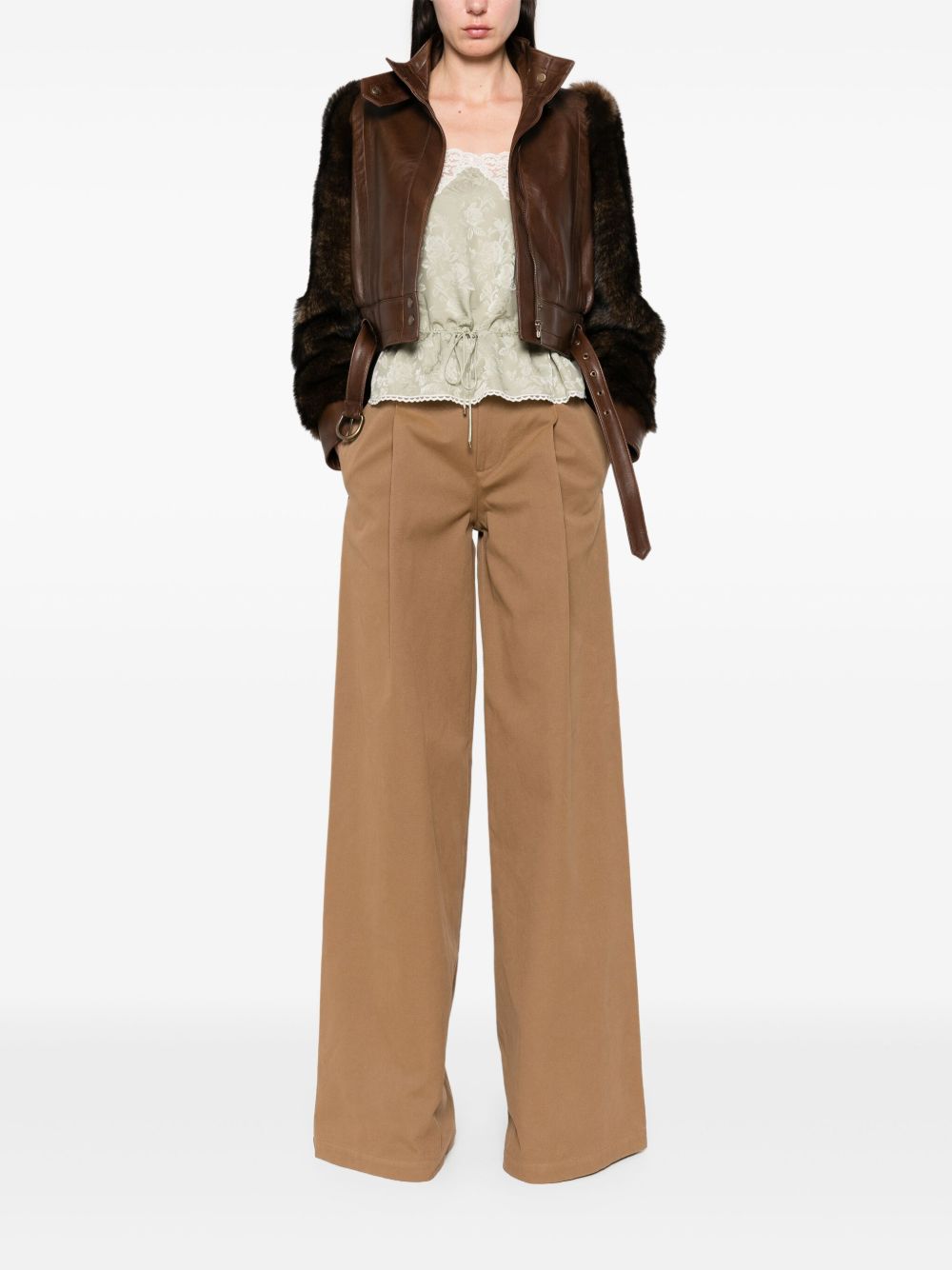 Chloè Trousers - Marrone | 8ca3b8a1663ca03f456138369f8bdbf05b69589f