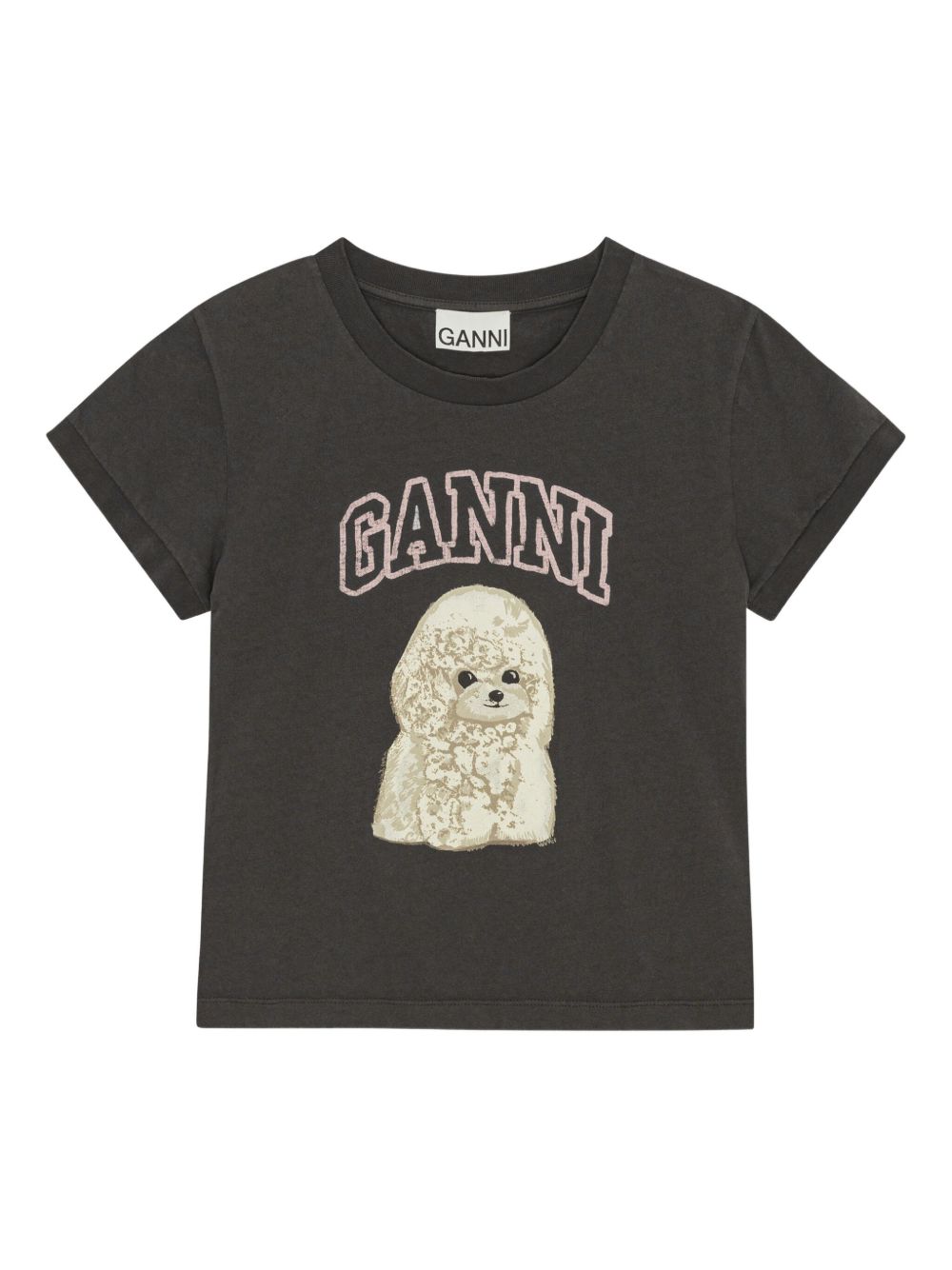 Ganni T-shirts and Polos - Blacks and greys | 9ed25c53f5b88d594fd59e35006574cc84df2f2b