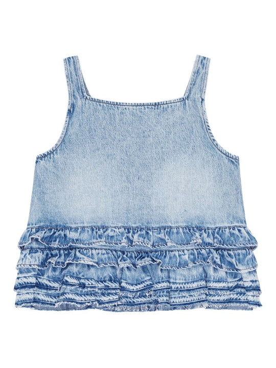 Organic Cotton Denim Top