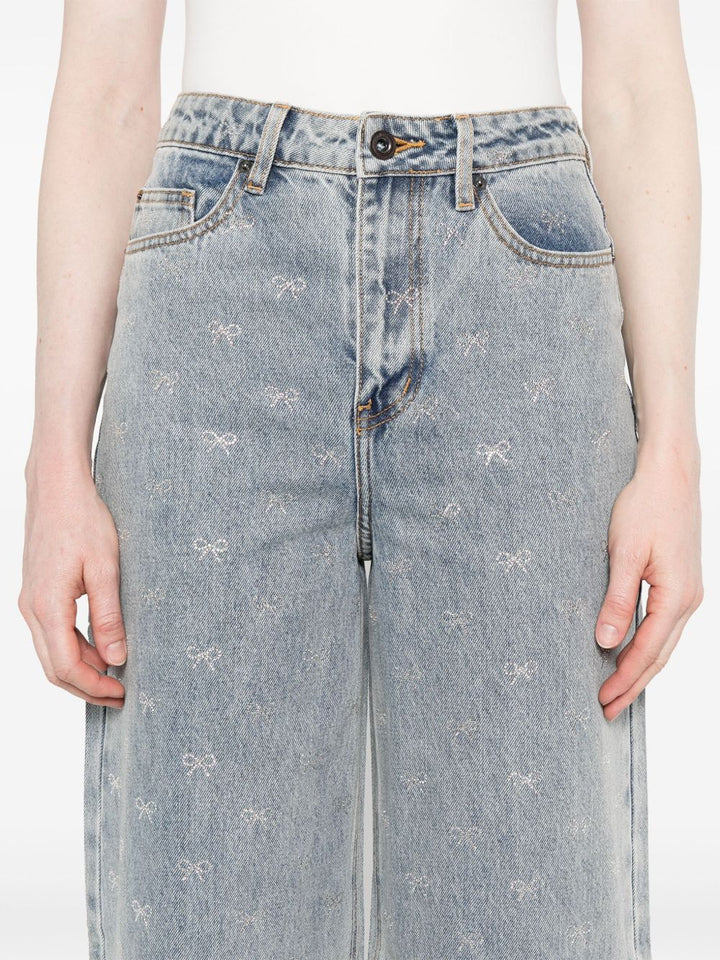 Self-Portrait Jeans - Blue and green | 14f1438764eac071e9e9d5f97f4f8a8a0cf5deec