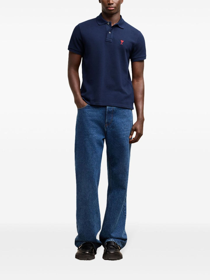 Ami Paris T-shirts and Polos - Blue and green | 31109740cad03edf50091049f3c12b5e06146f02