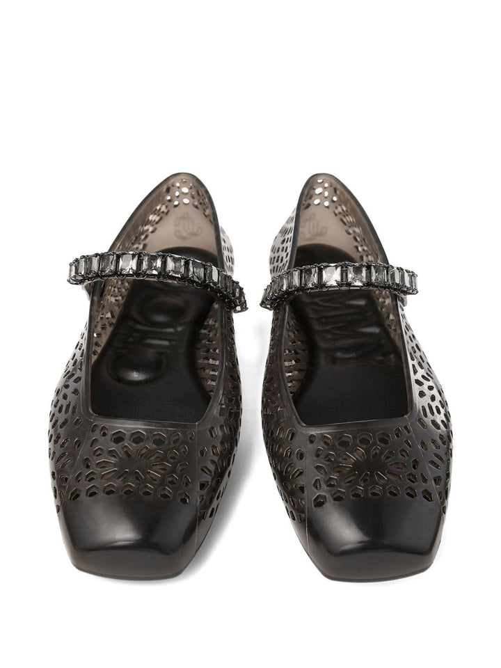 Jimmy Choo Flat shoes - Blacks and greys | fe71956c47ce195fc0535162196273a4677eebf9