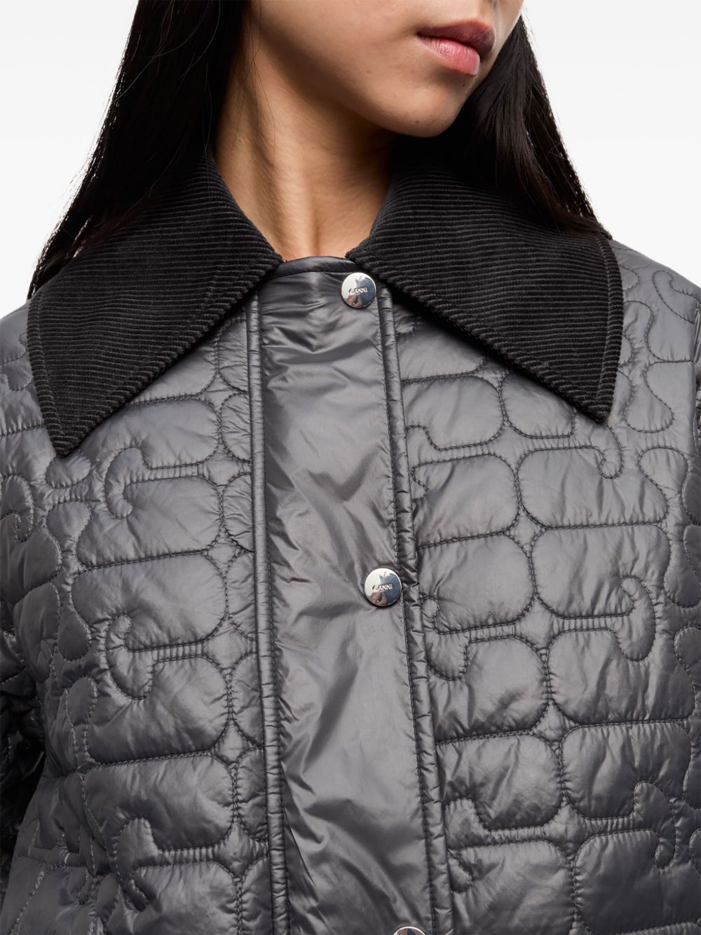Ganni Jackets - Blacks and greys | a4cb4a3485f9687d331916e31b757bf811865d89