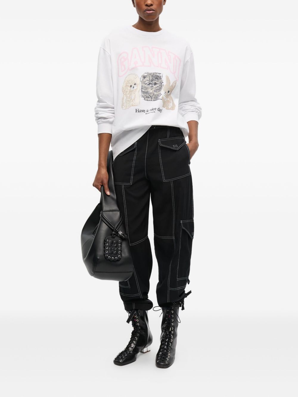 Ganni Sweaters - Light and natural | c4711920719ef21e94b0a876942d43d9620be3f0