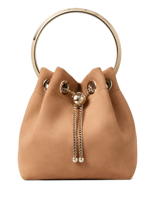 Bon Bon Leather Bucket Bag