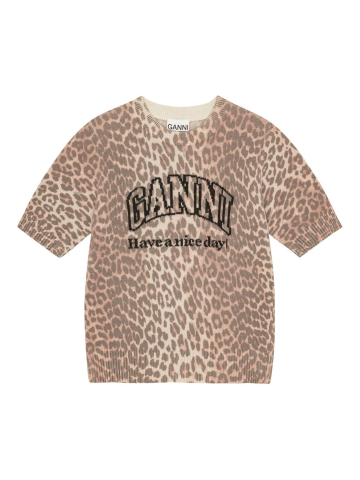 Ganni T-shirts and Polos - Marrone | 33e9d67ea3bd2ea7e30ca58c15a50acd7162061c