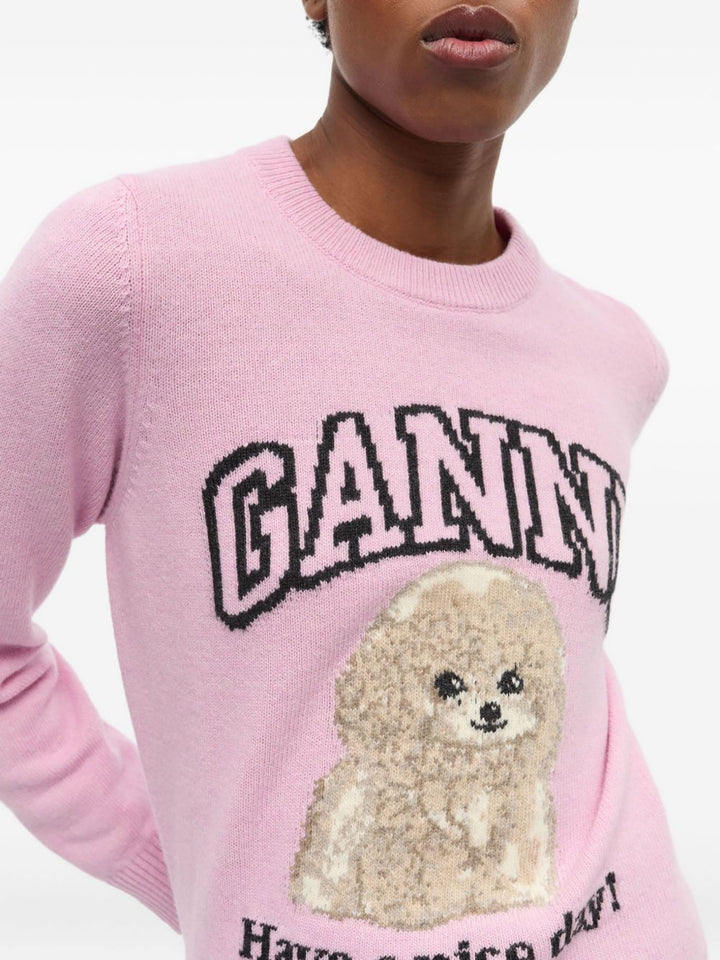 Ganni Sweaters - Light and natural | 676781082285d9b056aac6a28a424582bdb6f771