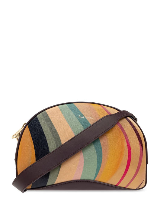 Swirl Leather Crossbody Bag