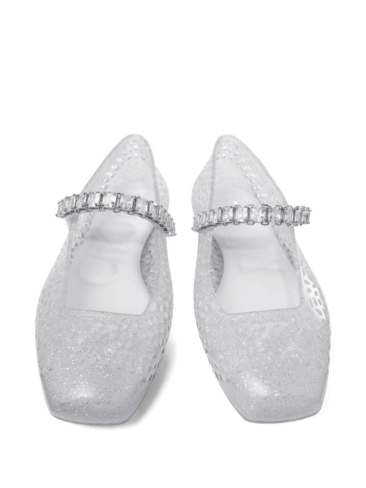 Jimmy Choo Flat shoes - SILVER | d4875c8b0747dcb0360406acf99b45e3770a859e