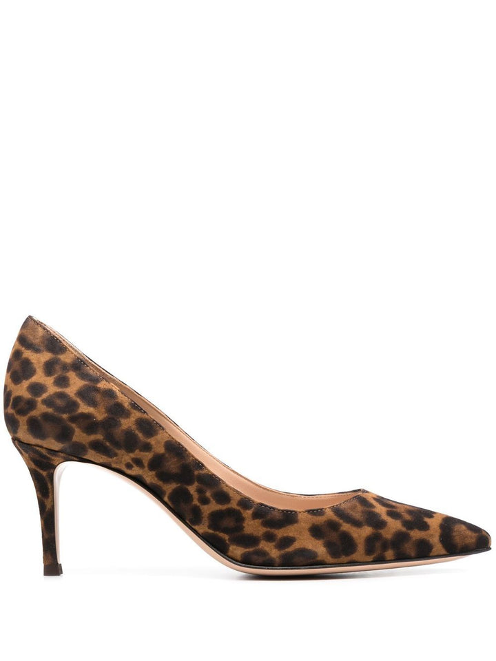 Gianvito Rossi With Heel - Marrone | ded731d6dddadff10c166da630c3ed93fe947c8f