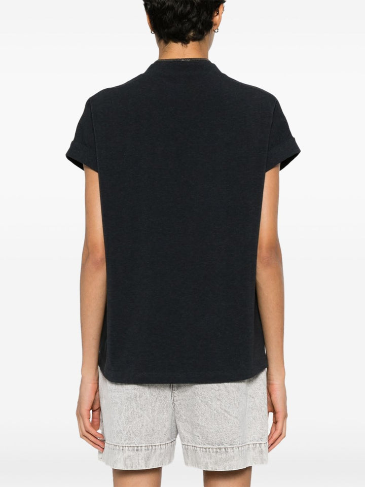 Brunello Cucinelli T-shirts and Polos - Blacks and greys | 4c979741e31a25c6bb36d983914ee7d66903e595