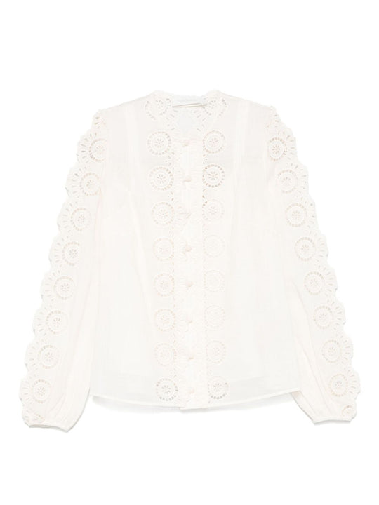 Lucky Embroidered Blouse