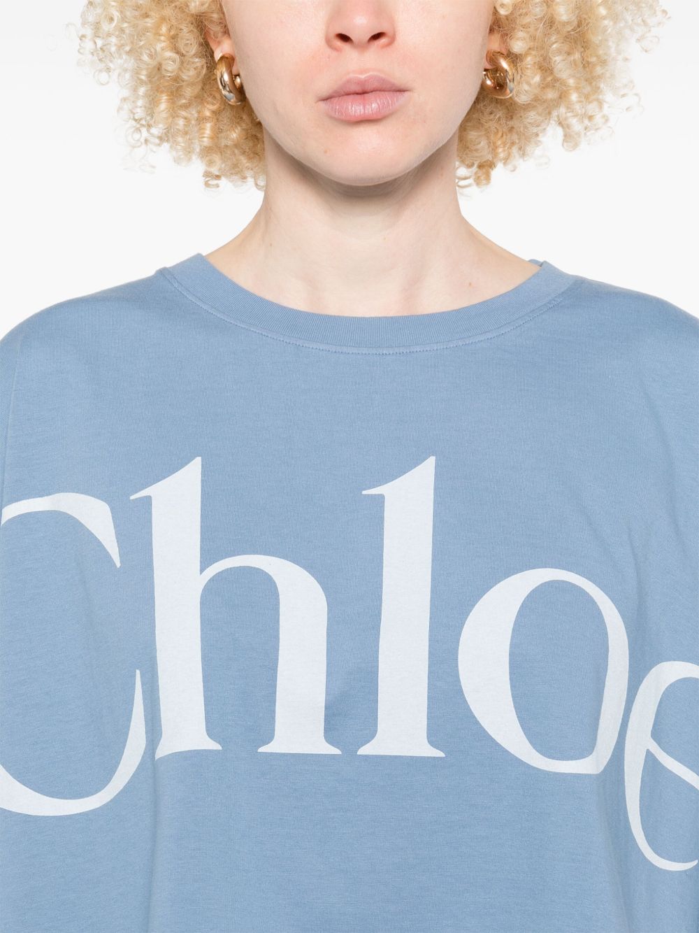 Chloè T-shirts and Polos - Blue and green | d69c53758eab22861a503e6313380ed5346b07fc