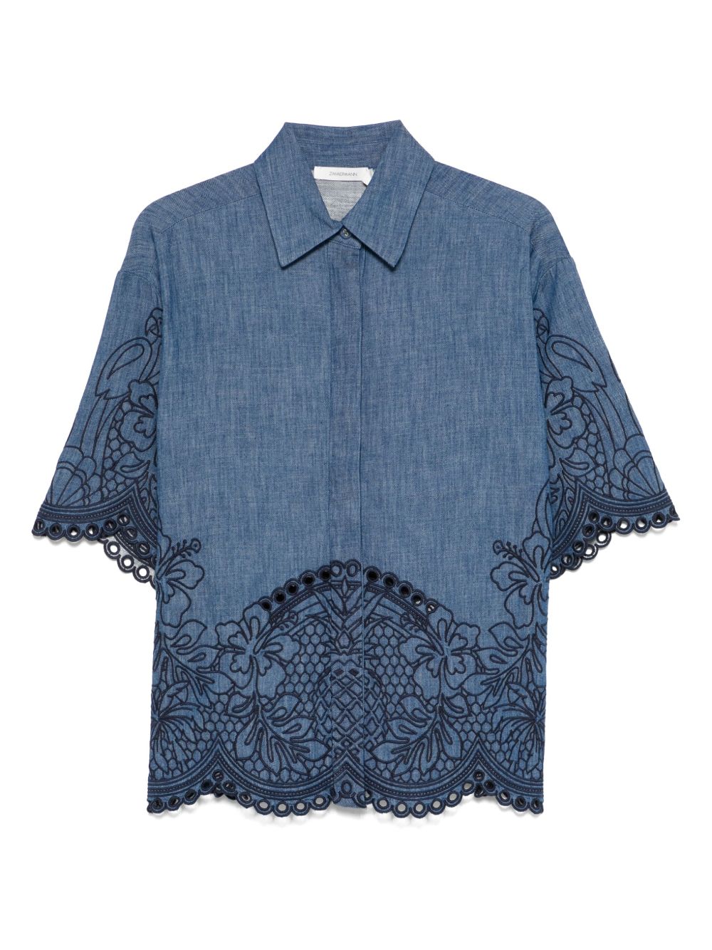 Zimmermann Shirts - Blue and green | fd0b10604ec3e94570f79101ea24a178fe8689e4