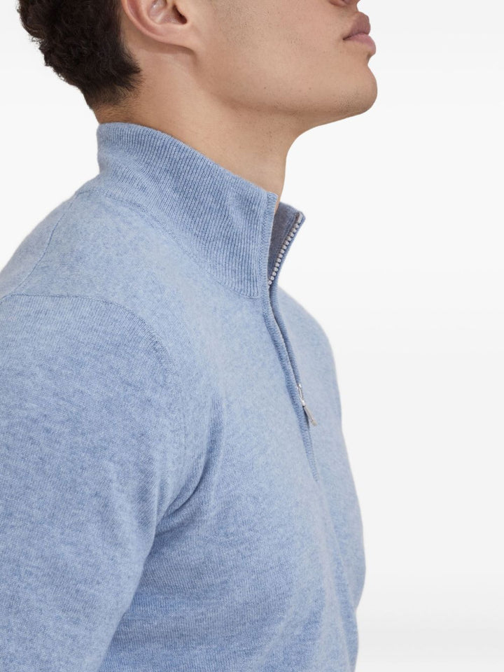 Brunello Cucinelli Sweaters - Blue and green | e04bc221f8c2090e98953d7b3cea1851710b8a08